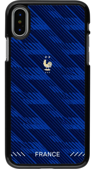 iPhone X / Xs Case Hülle - Frankreich 2026 personalisierbares Fussballtrikot