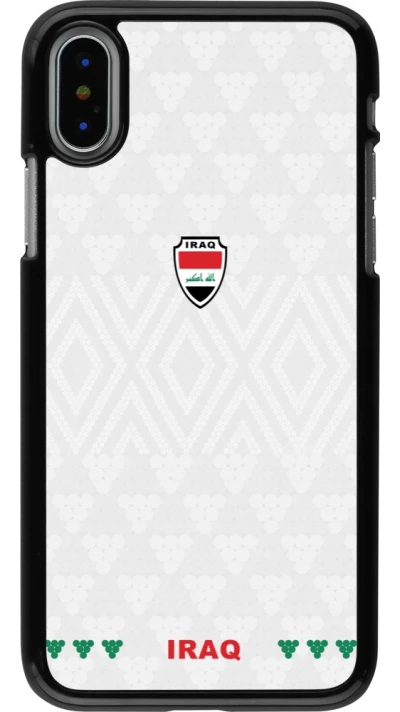 iPhone X / Xs Case Hülle - Irak 2026 personalisierbares Fussballtrikot