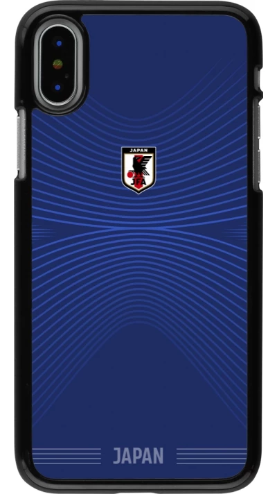 iPhone X / Xs Case Hülle - Japan 2026 personalisierbares Fussballtrikot