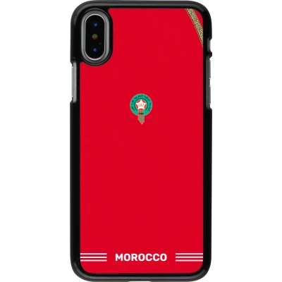 iPhone X / Xs Case Hülle - Marokko 2026 personalisierbares Fussballtrikot