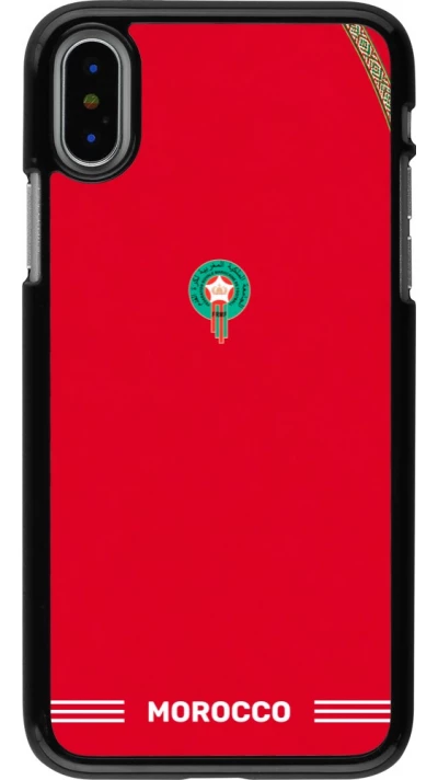 iPhone X / Xs Case Hülle - Marokko 2026 personalisierbares Fussballtrikot