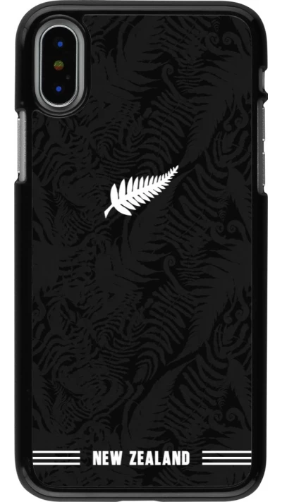 iPhone X / Xs Case Hülle - Neuseeland 2026 personalisierbares Fussballtrikot
