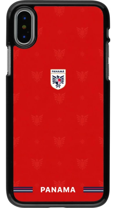 iPhone X / Xs Case Hülle - Panama 2026 personalisierbares Fussballtrikot