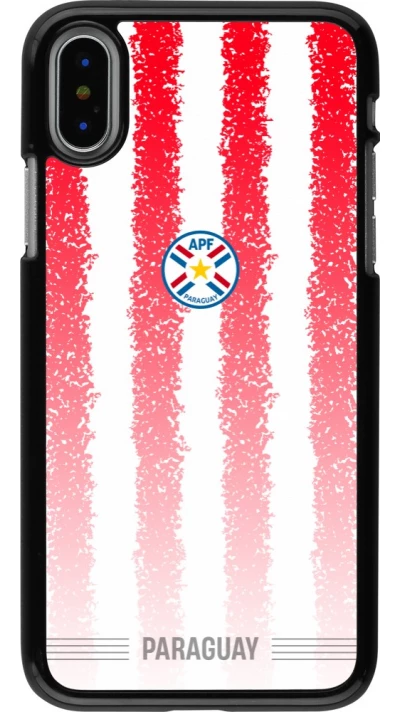 iPhone X / Xs Case Hülle - Paraguay 2026 personalisierbares Fussballtrikot