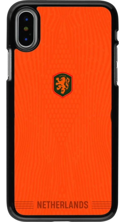 iPhone X / Xs Case Hülle - Niederlande 2026 personalisierbares Fussballtrikot