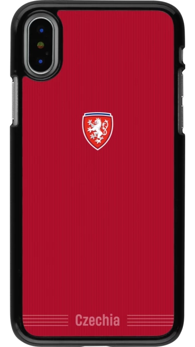 iPhone X / Xs Case Hülle - Tschechische Republik 2026 personalisierbares Fussballtrikot