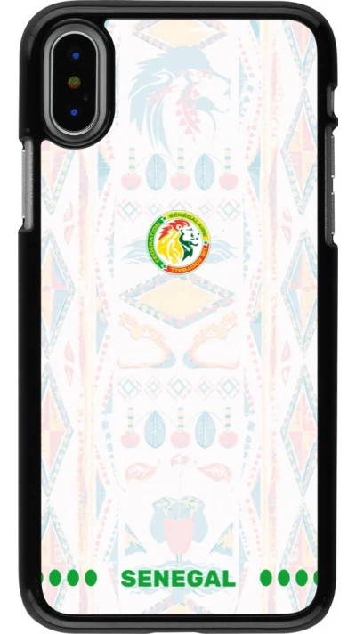 iPhone X / Xs Case Hülle - Senegal 2026 personalisierbares Fussballtrikot