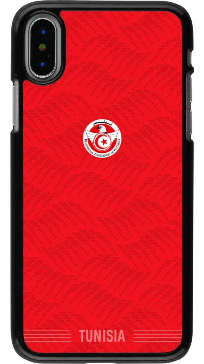 iPhone X / Xs Case Hülle - Tunesien 2026 personalisierbares Fussballtrikot
