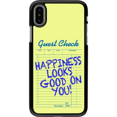 Coque iPhone X / Xs - Guest check 2026