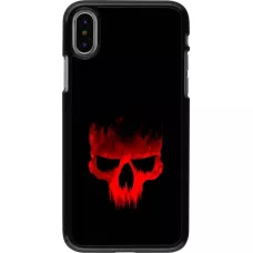 iPhone X / Xs Case Hülle - Halloween 2023 scary skull