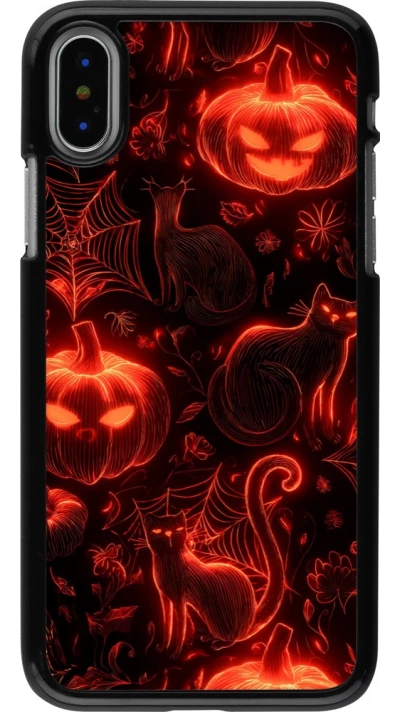 iPhone X / Xs Case Hülle - Halloween 2026 Pattern Halloween