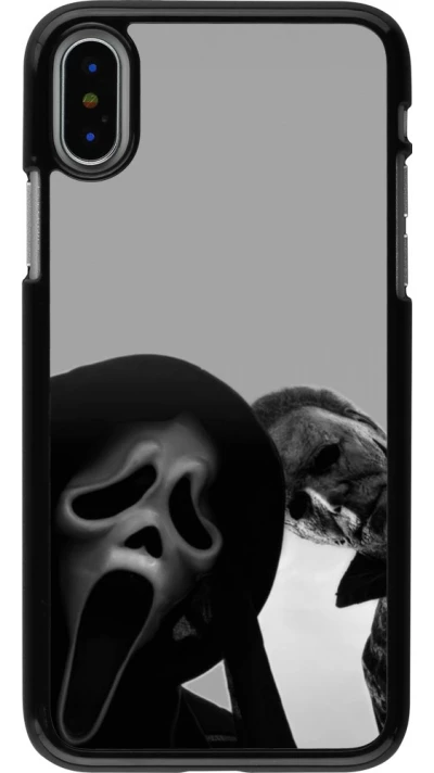 iPhone X / Xs Case Hülle - Halloween 2026 Scream and Michael Myers