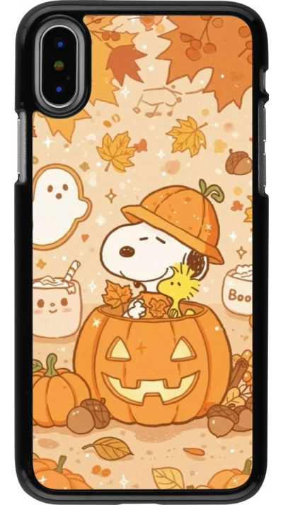 iPhone X / Xs Case Hülle - Halloween 2026 Snoopy Halloween