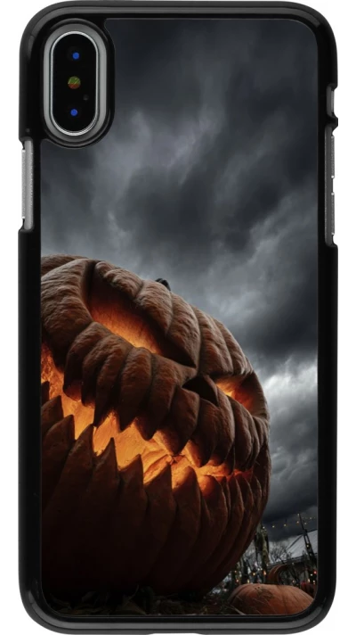 iPhone X / Xs Case Hülle - Halloween 2026 The Wicked Pumpkin