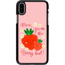 iPhone X / Xs Case Hülle - Mom 2026 Berry best