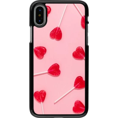 Coque iPhone X / Xs - Saint Valentines Day 26 Lollipop