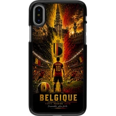 iPhone X / Xs Case Hülle - Fussball Belgien splash 2026