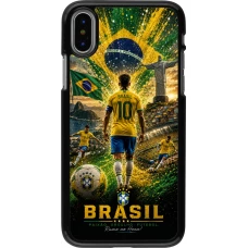 iPhone X / Xs Case Hülle - Fussball Brasilien splash 2026