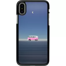 iPhone X / Xs Case Hülle - Spring 23 pink bus