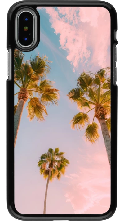 iPhone X / Xs Case Hülle - Summer 2025 Palmiers