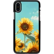 iPhone X / Xs Case Hülle - Sunflowers Summer 2026