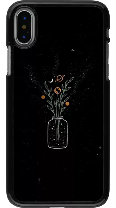 Coque iPhone X / Xs - Vase black
