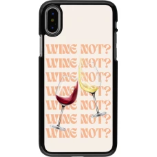 Coque iPhone X / Xs - Wine not