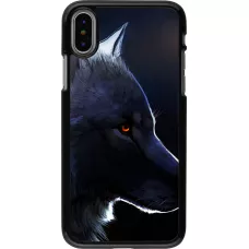 Hülle iPhone X / Xs - Wolf Shape