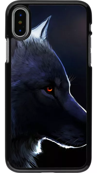 Coque iPhone X / Xs - Wolf Shape