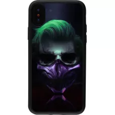 Hülle iPhone X / Xs - Silikon schwarz Halloween 20 21