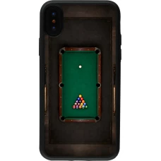 iPhone X / Xs Case Hülle - Silikon schwarz Sports 2026 Billard