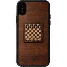 Coque iPhone X / Xs - Silicone rigide noir Sports 2026 Echec