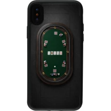 iPhone X / Xs Case Hülle - Silikon schwarz Sports 2026 Poker