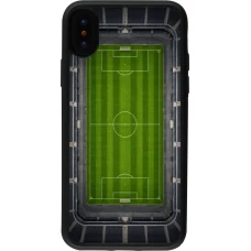 iPhone X / Xs Case Hülle - Silikon schwarz Sports 2026 Soccer