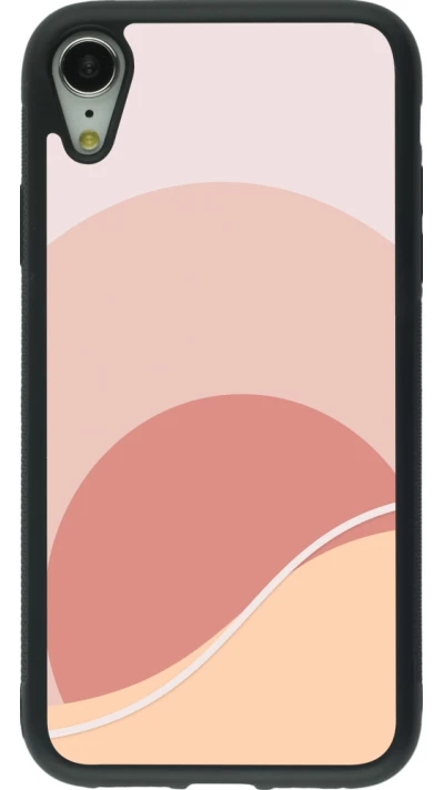 iPhone XR Case Hülle - Silikon schwarz Autumn 22 abstract sunrise
