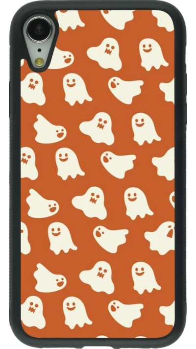 iPhone XR Case Hülle - Silikon schwarz Autumn 2024 mini ghosts