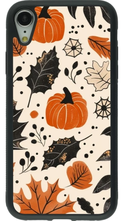 iPhone XR Case Hülle - Silikon schwarz Autumn 2024 nature