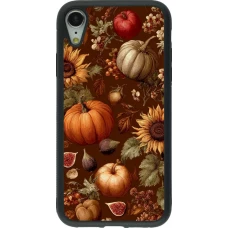 Coque iPhone XR - Silicone rigide noir Autumn 26 Autumn still life