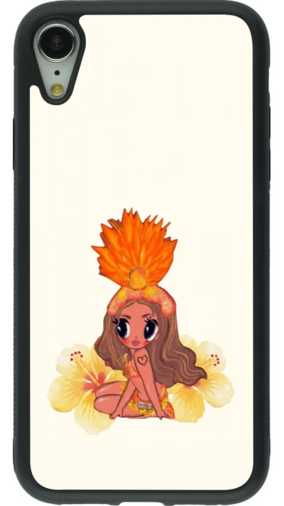 iPhone XR Case Hülle - Silikon schwarz Karol G Tropicoqueta