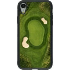 Coque iPhone XR - Silicone rigide noir Sports 2026 Golf