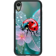 iPhone XR Case Hülle - Silikon schwarz Ladybird in bloom Spring 2026