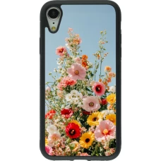iPhone XR Case Hülle - Silikon schwarz Spring flowers Spring 2026