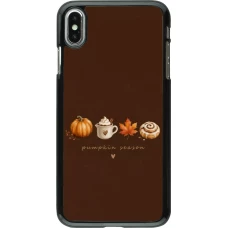 Coque iPhone Xs Max - Autumn 26 Pumpkin season