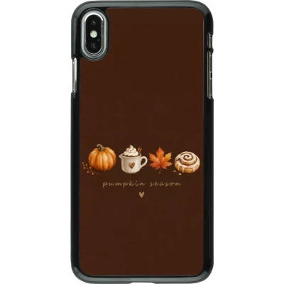 iPhone Xs Max Case Hülle - Autumn 26 Pumpkin season