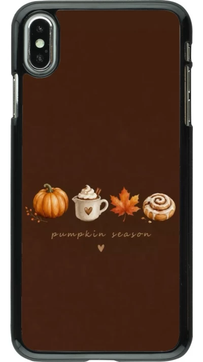 Coque iPhone Xs Max - Autumn 26 Pumpkin season