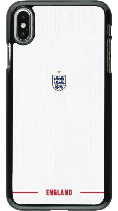 iPhone Xs Max Case Hülle - England 2026 personalisierbares Fussballtrikot