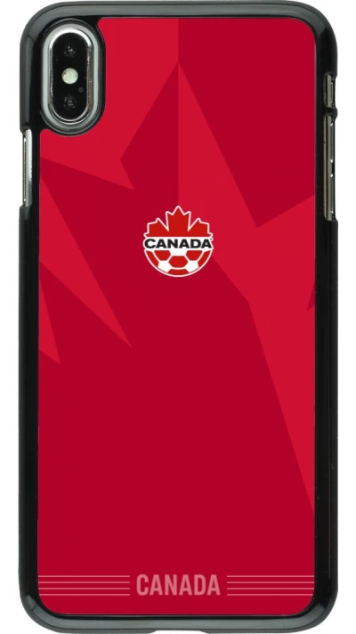 iPhone Xs Max Case Hülle - Kanada 2026 personalisierbares Fussballtrikot