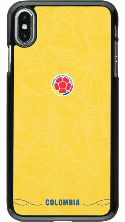 iPhone Xs Max Case Hülle - Kolumbien 2026 personalisierbares Fussballtrikot