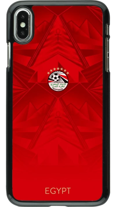 Coque iPhone Xs Max - Maillot de football Égypte 2026 personnalisable