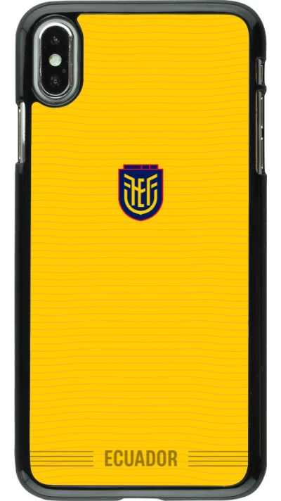 iPhone Xs Max Case Hülle - Ecuador 2026 personalisierbares Fussballtrikot